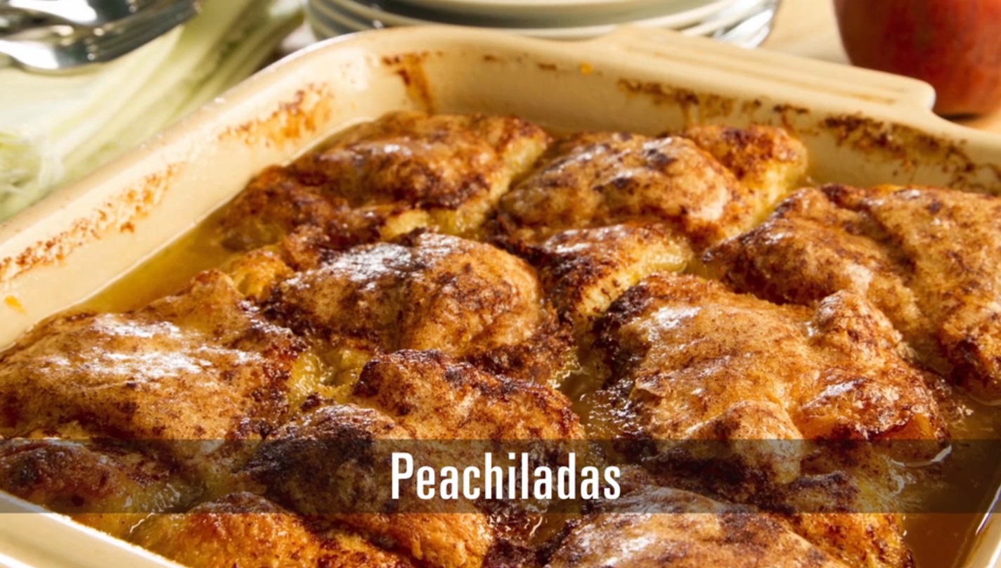 This delightful dessert is a change to the traditional savory enchiladas. It’s tangy, sweet, and perfect with any fresh fruit that is in season. Try it today!