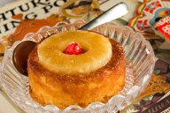 This Personal Pineapple Upside Down Cake is an updated look at a favorite dessert from the 1920s and is part of our Valentine’s series of original recipes from the Food Channel.