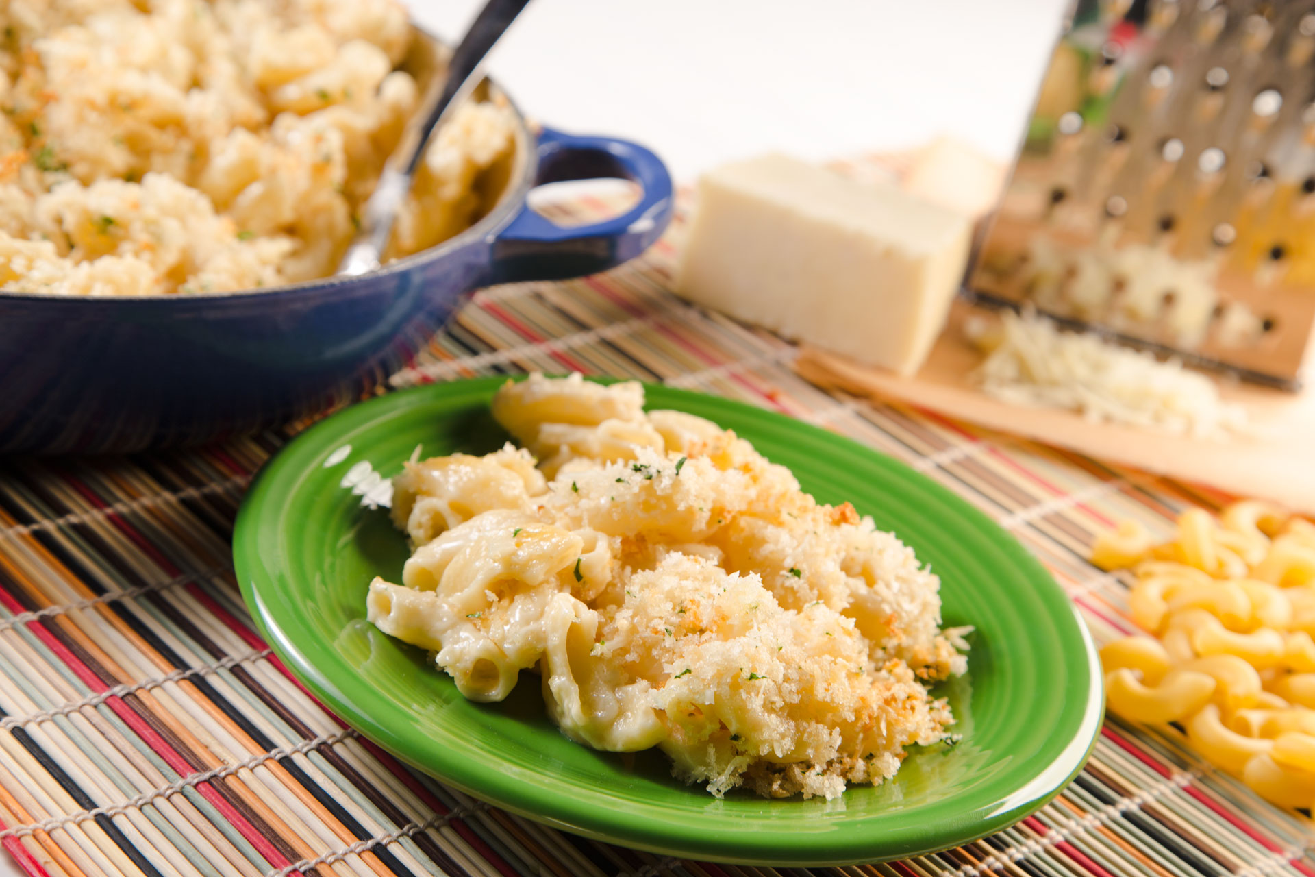 Baked White Cheddar Macaroni and Cheese recipe