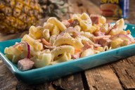 This fun island-flavor inspired dish is creamy, tangy and juicy! A little non-traditional, but we promise everyone loves this quirky recipe.