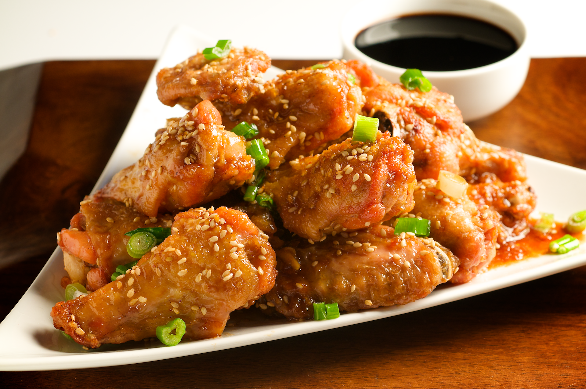 These wings deliver a sweet-heat kick of flavor that will set your dish apart from the other wings, in all the right ways.