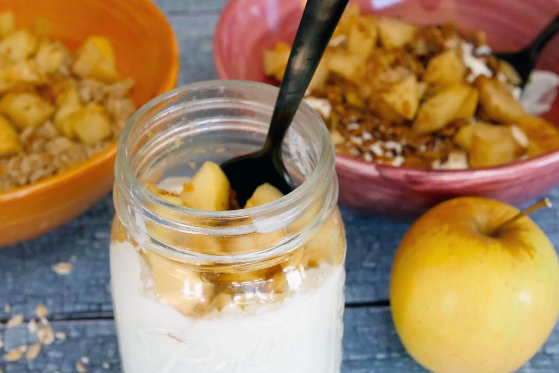 Along with baked apples, we also have three great ideas for incorporating them into a Baked Apple Oatmeal, Baked Apple Overnight Oats, and a Baked Apple Parfait.