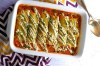 Pumpkin Stuffed Green Lentil Cannelloni by Explore Cuisine
