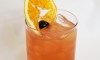 The delicious fall-inspired drink is concocted by blending perfectly aged Bourbon, Luxardo Apricot, fresh lemon juice, Fee Bros Old Fashion bitters and garnished with a dehydrated orange wheel and black cherry.