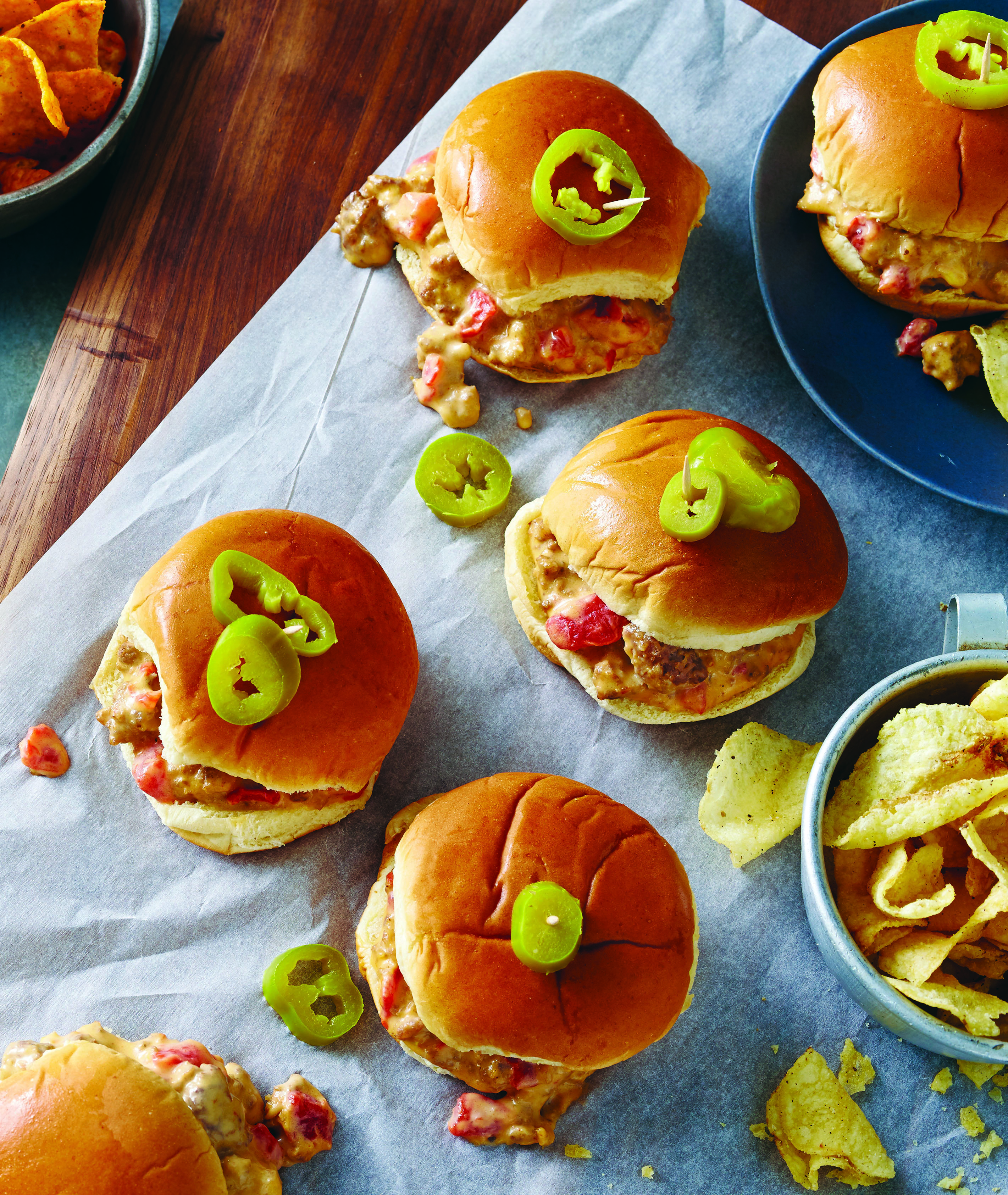 These sliders may seem simple, made with ingredients you probably have stored in your cabinets year-round, but when you take your first bite? You won't stop.