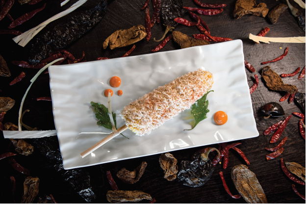Just in time for Cinco de Mayo, a delicious Mexican Corn on the Cob recipe shared by Chef Israel Reyes of Diamanete Cabo San Lucas. 