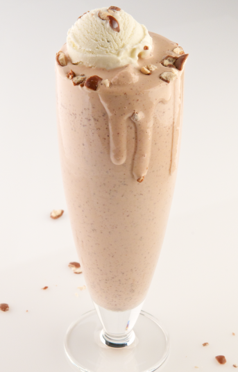 Even better than you remembered from your childhood, this gourmet malted milkshake adds the rich flavor of specialty dark chocolate and crushed malted milk balls to vanilla bean ice cream for the ultimate malted! 