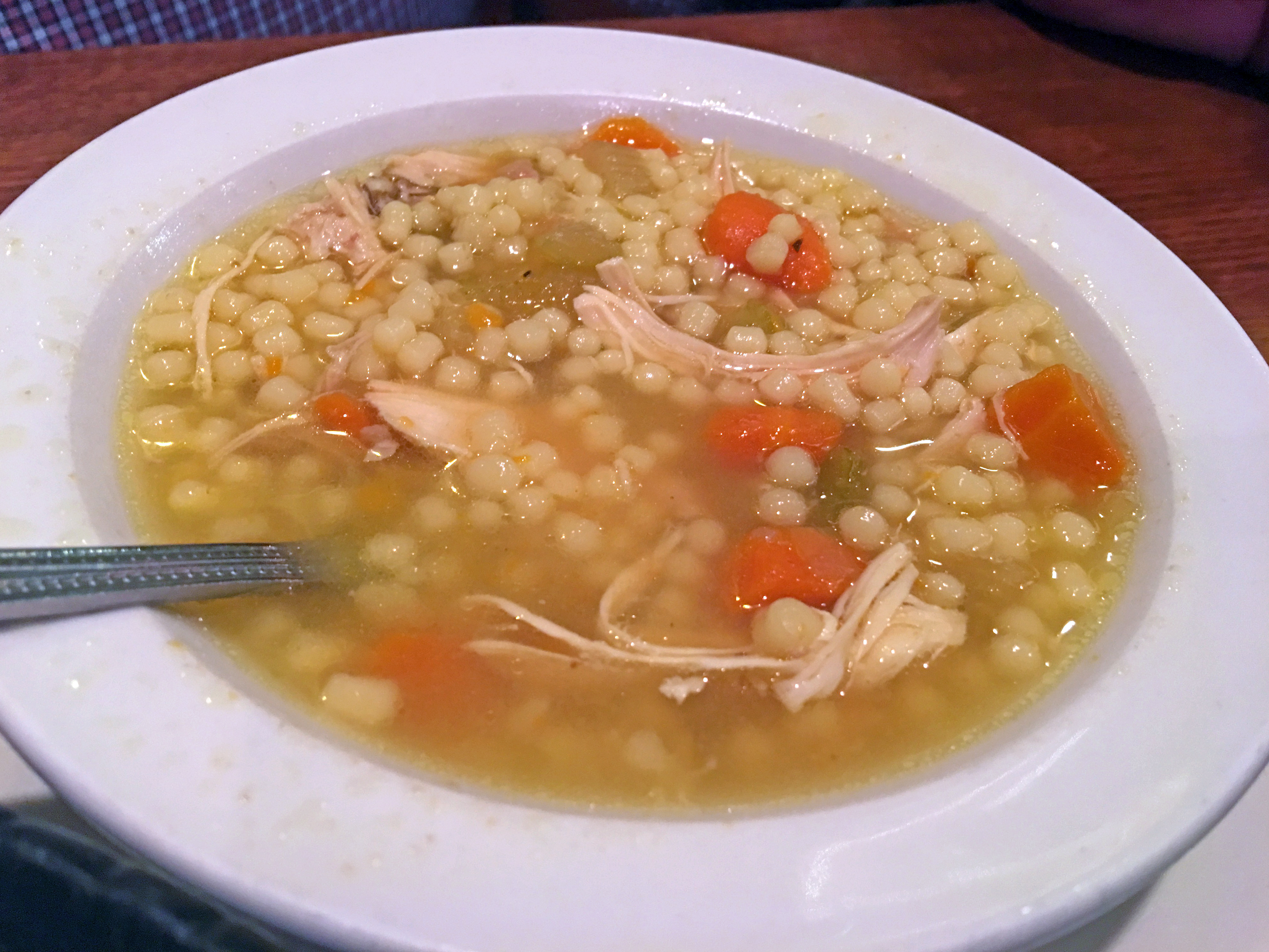 Soup from Cascone's Restaurant//Photo by Kay Logsdon