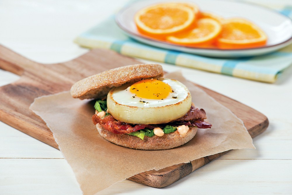 Chipotle Egg Breakfast Sandwich by National Onion Association