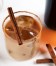 The Cara Mia is a blend of Dutch-caramel vodka, double-espresso vodka, cream and real espresso.