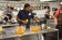 Chef Digby Stridiron preparing for The Roots Festival workshops and events at Brightwater, a center for the study of food.