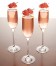 The razzle-dazzle cocktail made with lemon juice, vodka, simple syrup, champagne and raspberries.