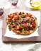 This recipe for Mediterranean Pizza with Grapes is a take on a classic pizza, made with naan. Filled with the protein of your choice browned and seasoned with tomato paste, olive oil, lemon juice, paprika and cayenne.