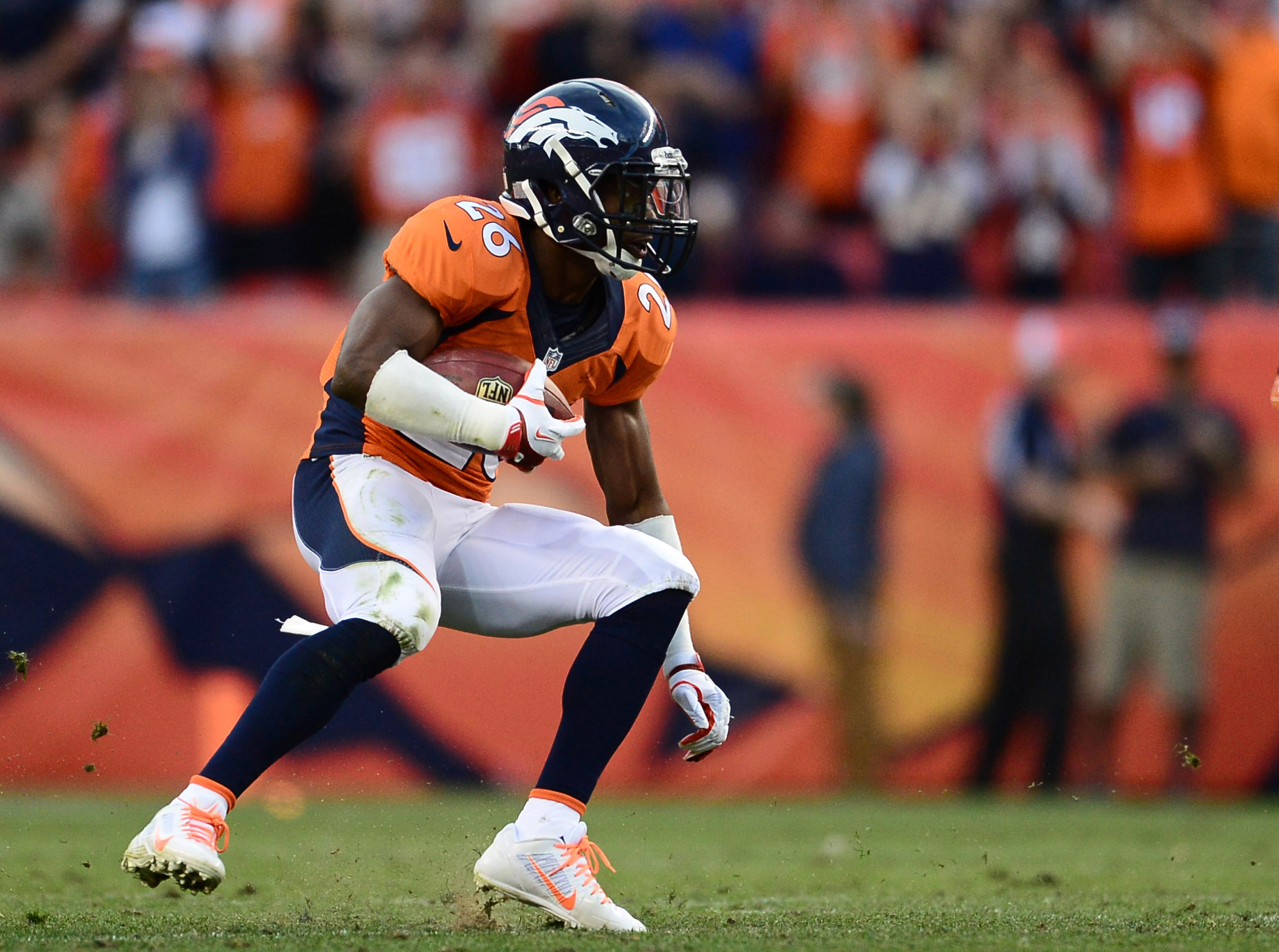 Denver Broncos safety Rahim Moore nearly lost left leg—and his