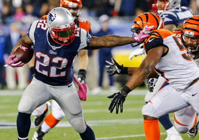 The Bengals couldn't keep pace with the Patriots' running game. (David Butler II, USA TODAY Sports)