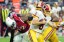 The Cardinals applied plenty of pressure on Kirk Cousins in the second half on Sunday. (Matt Kartozian, USA TODAY Sports)
