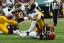Pittsburgh Steelers running back Le'Veon Bell (26) rushes for a touchdown against Cincinnati Bengals strong safety George Iloka. (Mike DiNovo-USA TODAY Sports)