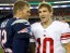 Tom Brady, left, and Eli Manning will reprise their Super Bowl history in the 2015 regular season. (David Butler II, USA TODAY Sports )