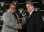 Jack Del Rio (right) poses with Oakland Raiders general manager Reggie McKenzie at press conference to announce his hiring as Raiders head coach at the Raiders practice facility. (Kirby Lee-USA TODAY Sports)