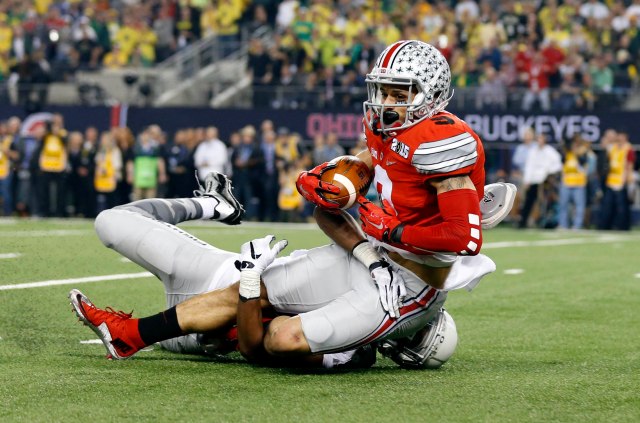 Devin Smith will show off impressive speed at the combine. Matthew Emmons, USA TODAY Sports)