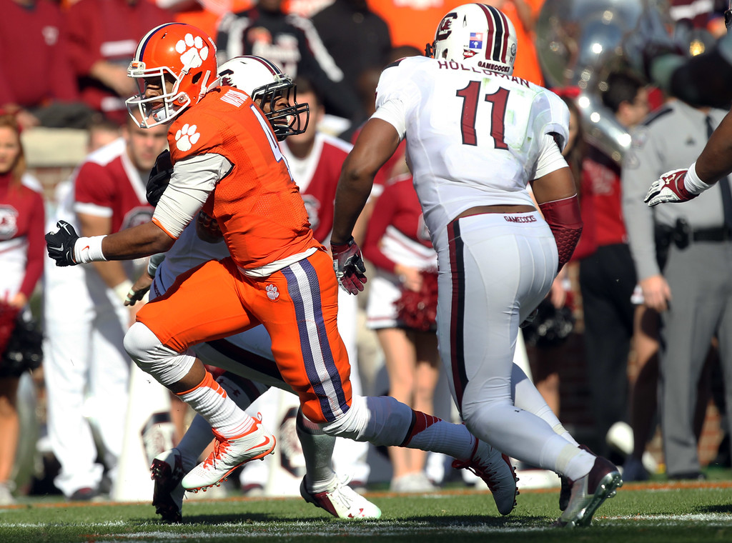 "Clemson v Coastal Carolina during the Second Round of the NCAA Tournament in Clemson, SC Monday, November 24, 2014.   "