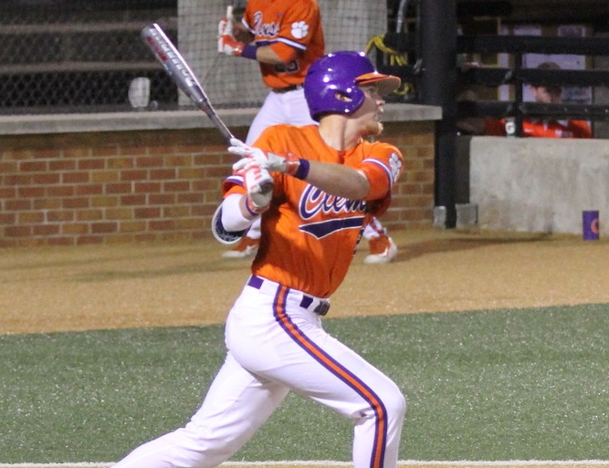Seth Beer, who decided to forgo the rest of his senior year of high school to enroll at Clemson in January, was rated as the No. 2 overall player and No. 1 outfielder in the country by Perfect Game last summer.
