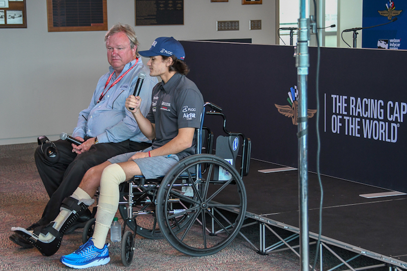 Fittipaldi's recovery: 'It's toughen up and get back as soon as