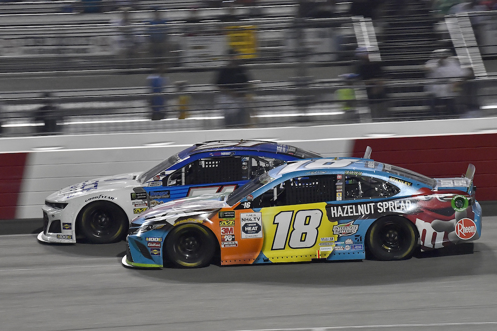 Truex Jr. spins and wins, pacing a Gibbs sweep at Richmond | RACER