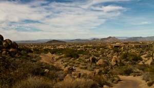 View of Troon North in Scottsdale, Ariz., during the Golfweek West Coast Junior Invitational.