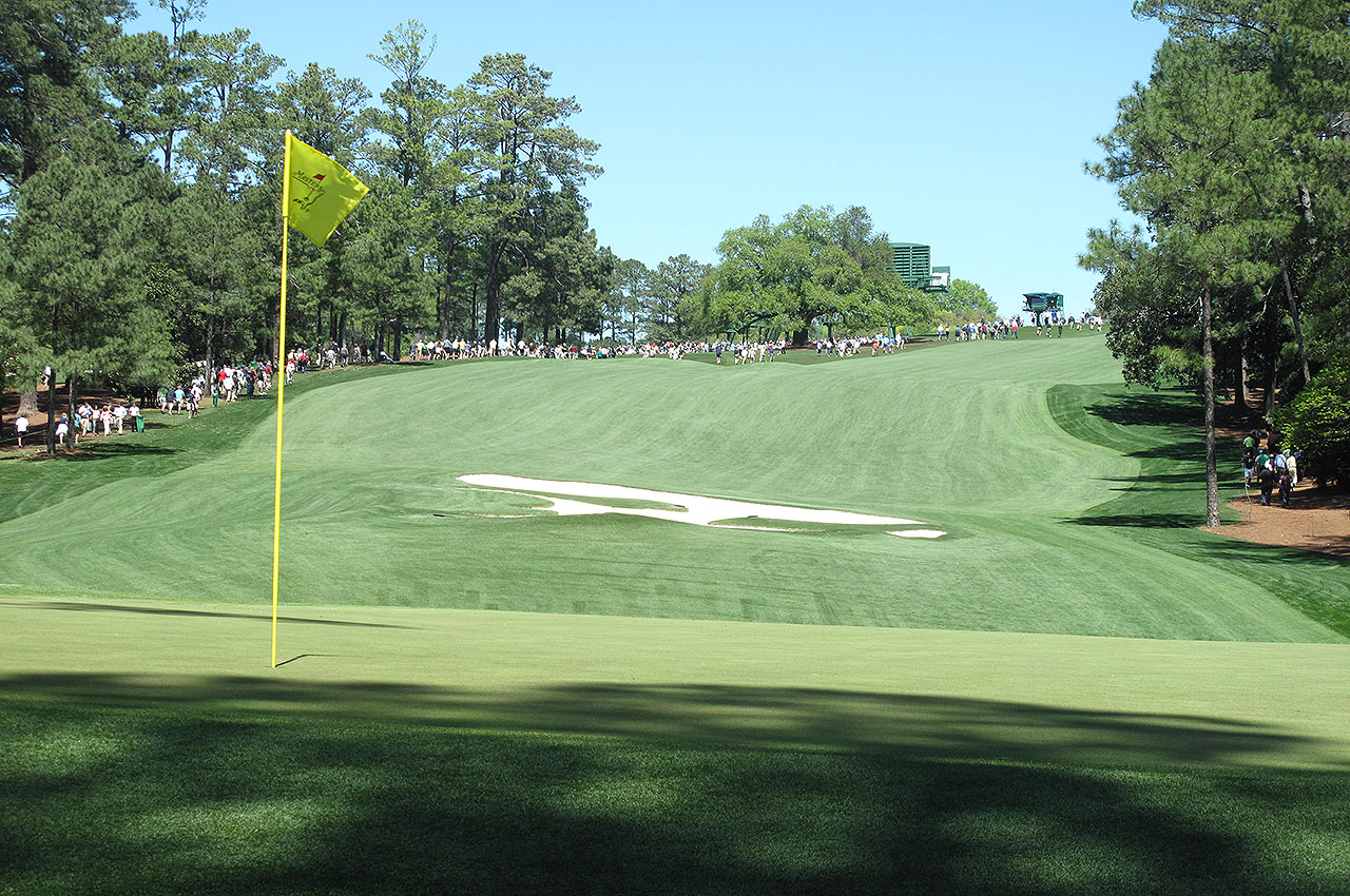 Geoff Ogilvy on putting Augusta National’s greens during Masters.