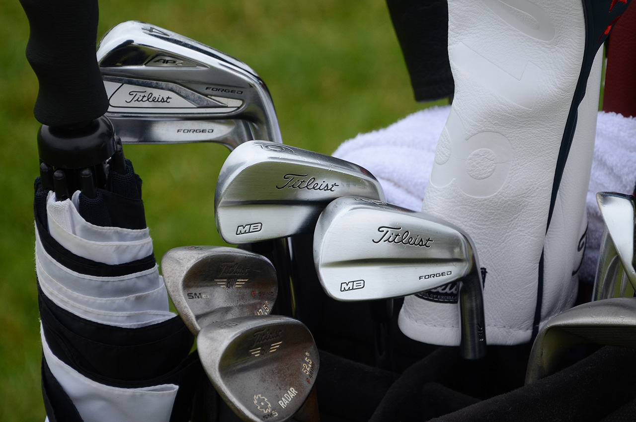 Irons used by top 10 in strokes gained approach the green WITB