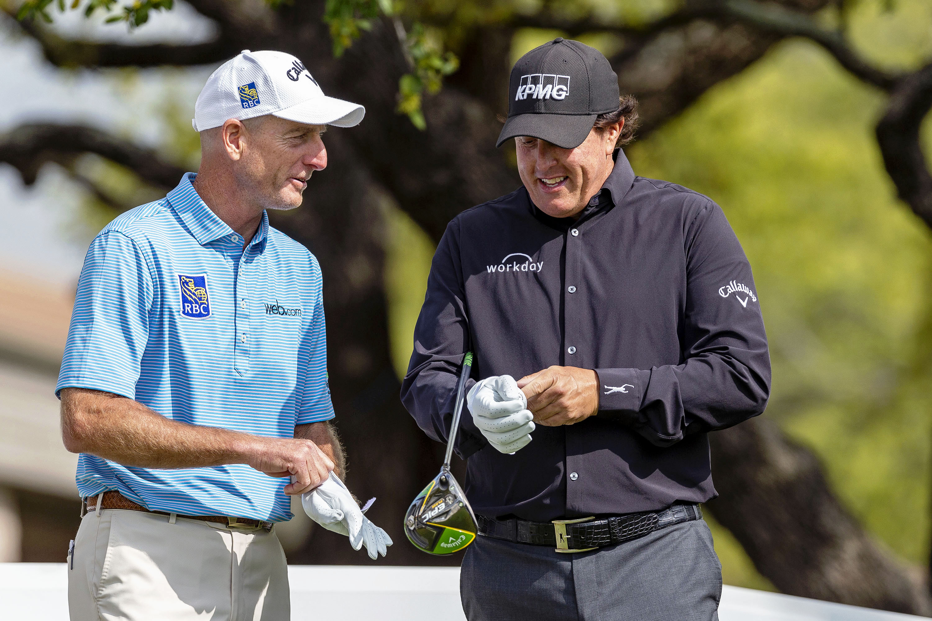 Jim Furyk and Phil Mickelson 