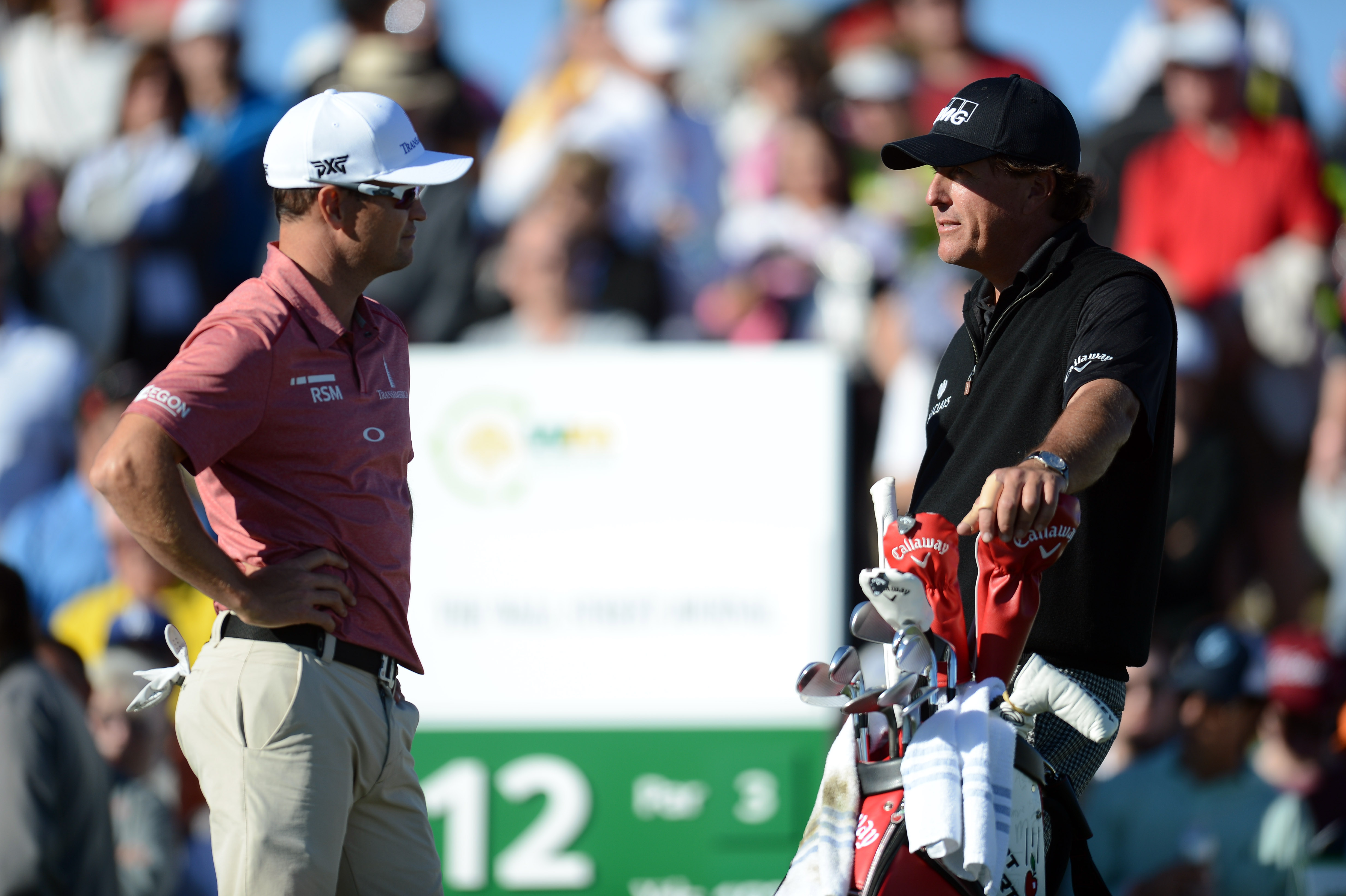 Zach Johnson and Phil Mickelson