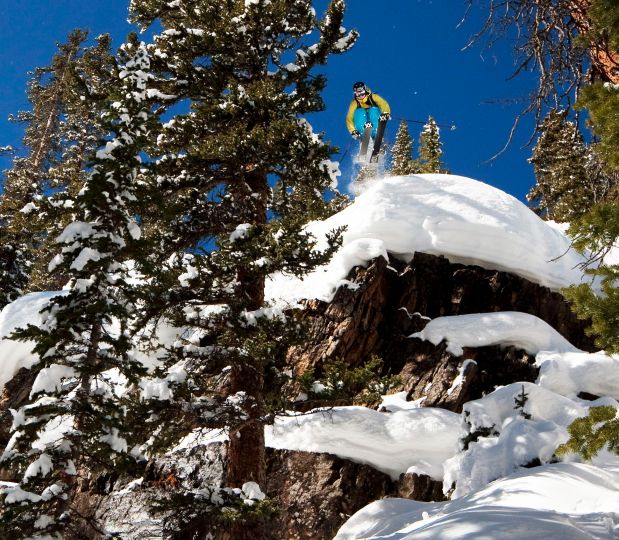 ted davenport pillow skiing