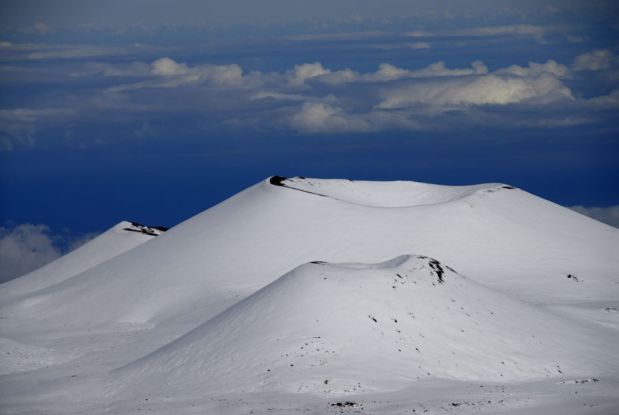 Skiing Exotic Volcanoes - Mauna Kea and Mauna Loa, Hawaii