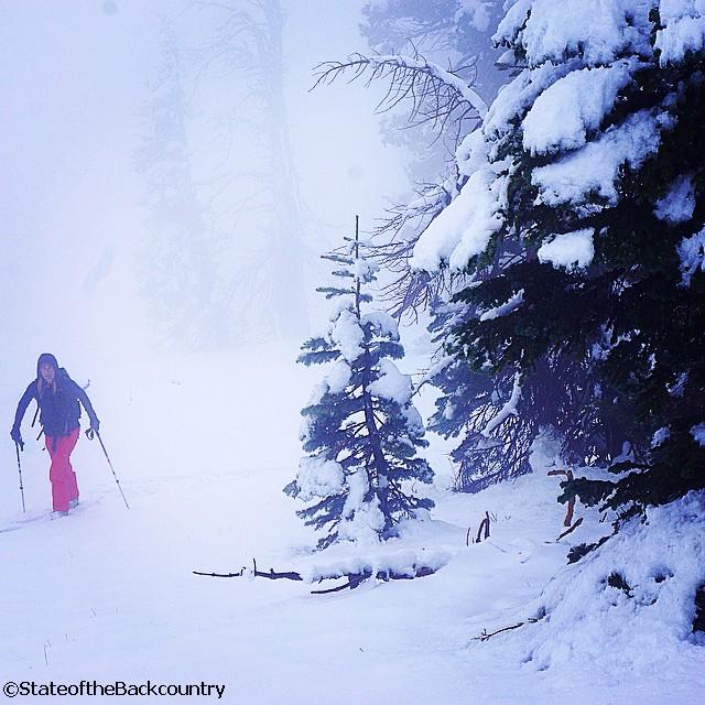 Jillian Raymond gets her tour on before celebrating  first turns of the 2014-2015  ski season in Tahoe.