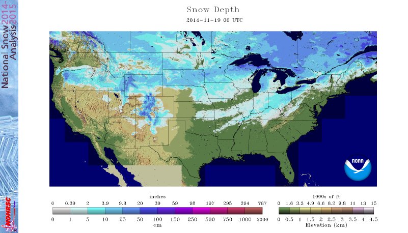 Who Has Snow? Current Snow Cover Across The US | Unofficial Networks