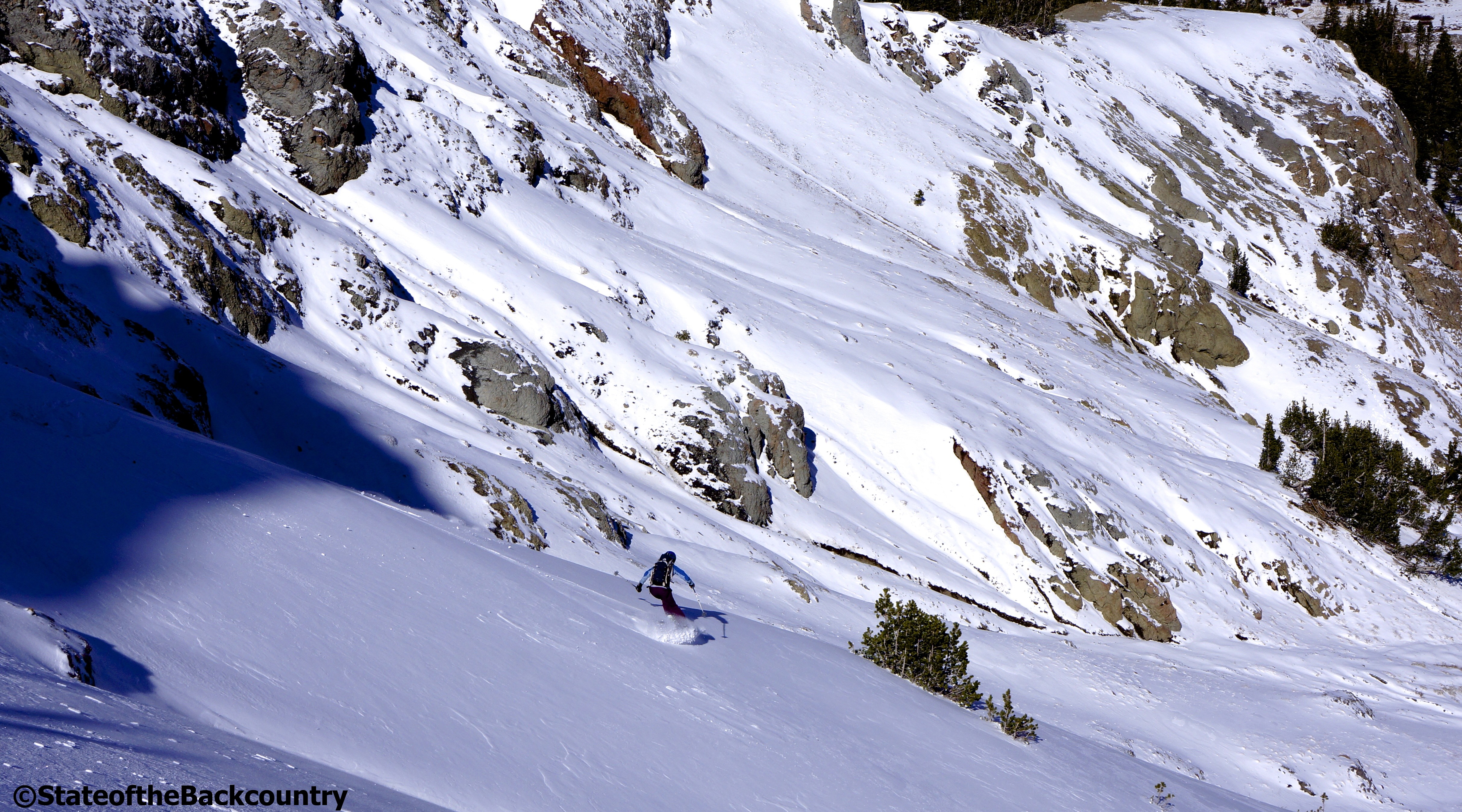 Skier: Jillian Raymond  Location: Sonora Pass, CA