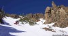 Winter corn hasn't been easy to harvest in 2015 but the days where it's been ripe have been worthy in the Tahoe backcountry. Skier: John Taylor