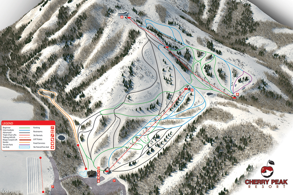 Cherry Peak Trail Map Utah's Newest Ski Area, Cherry Peak Resort, Won't Open Until Next Season |  Unofficial Networks