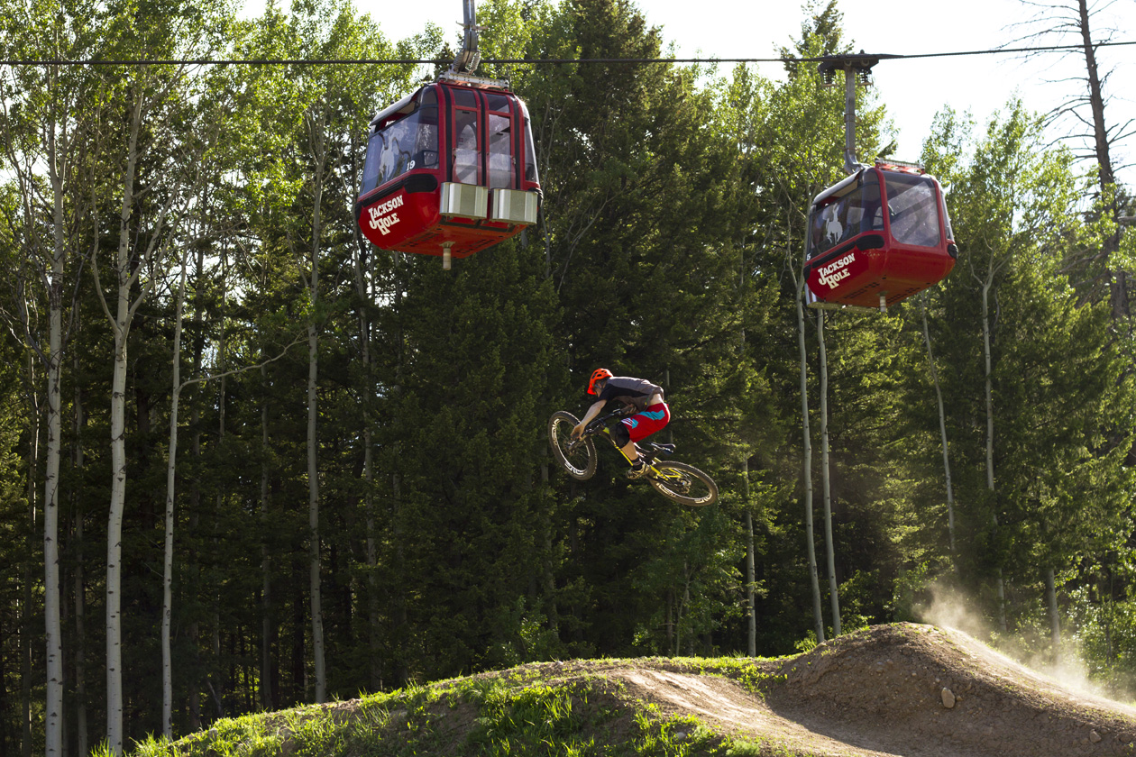 ski lift mtb ride utah