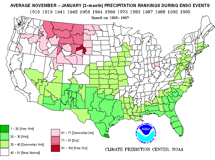 NOAA El Niño Predictions for Colorado’s Winter