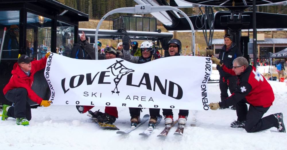 Loveland, Skiing, opening day, Colorado