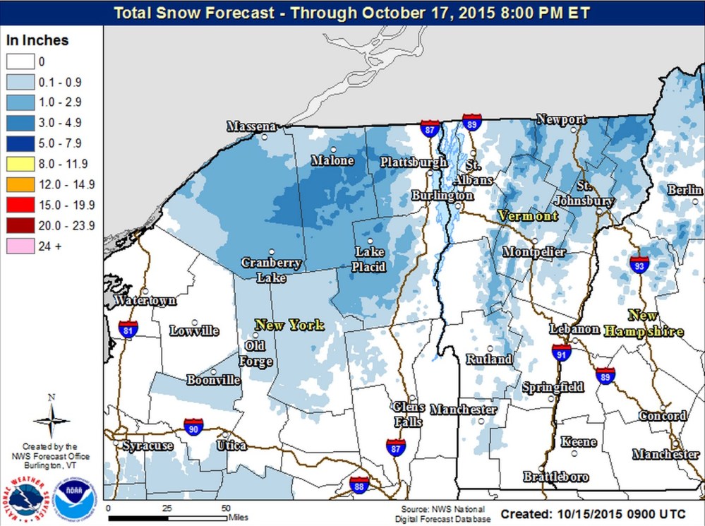 Weather: Snow Forecasted for New England This Weekend! | Unofficial ...