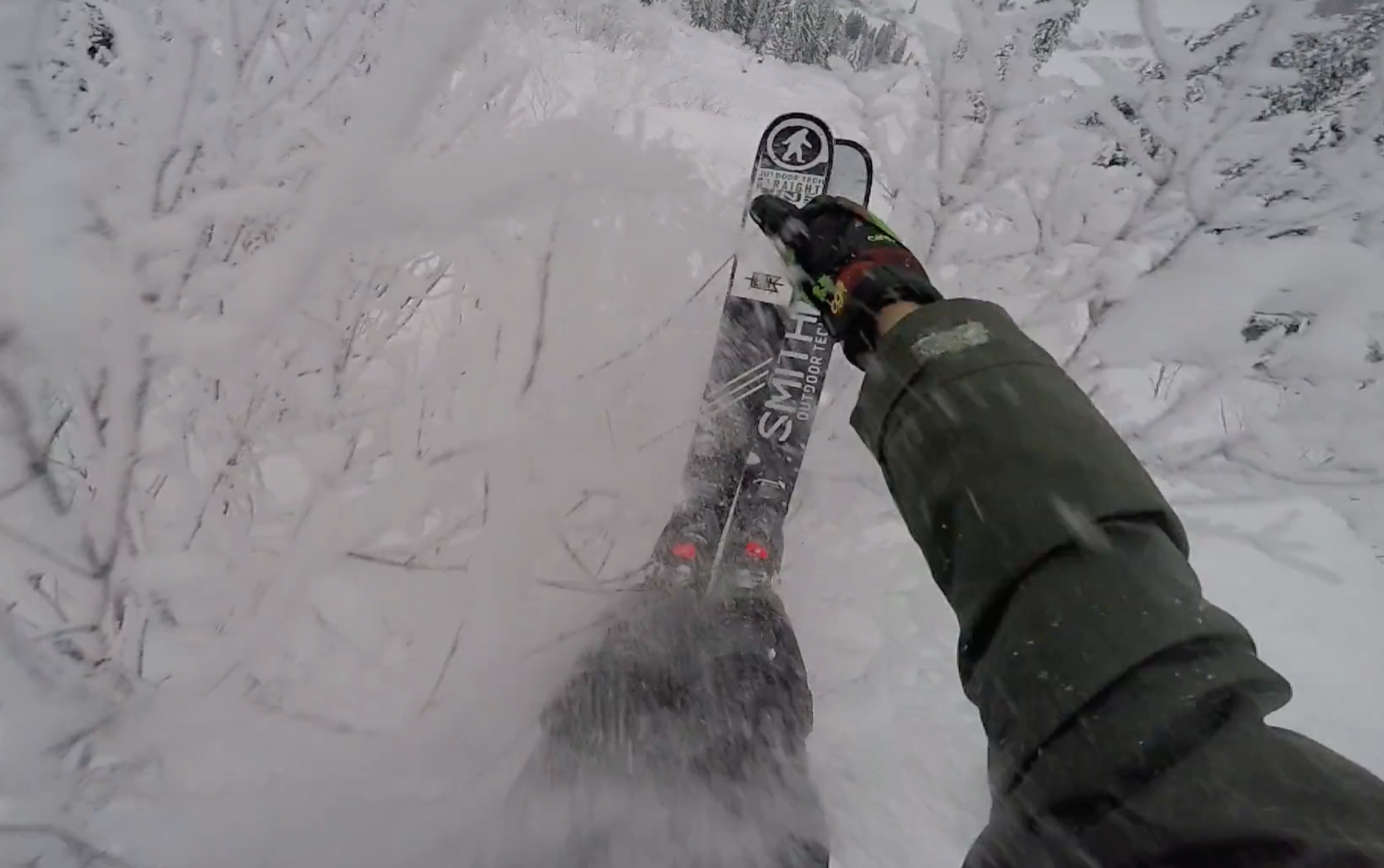 Dylan Siggers is definitetly not afraid of the bush.