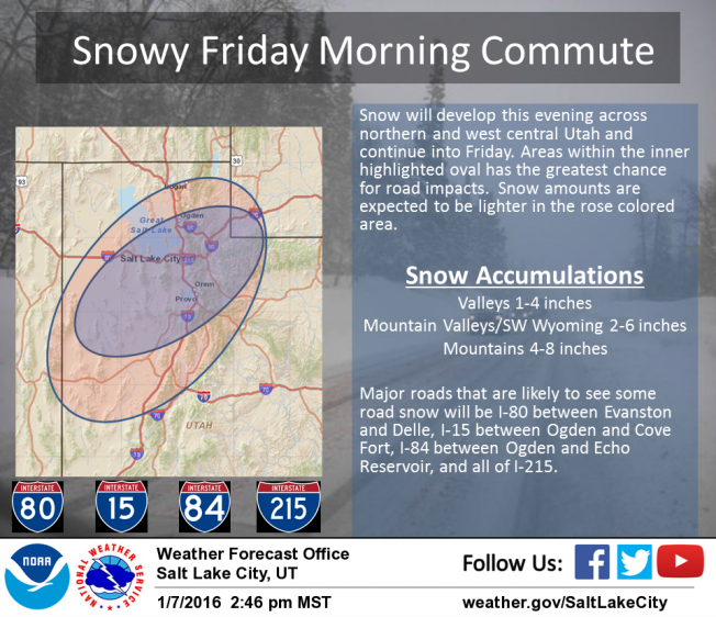 Photo Credit: NWS Salt Lake City