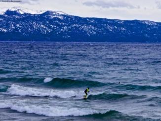 Big winds and surfable waves are but one indicator that a strong Sierra storm is on the way