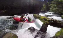 And you thought the waterfall drop was the sketchiest part...