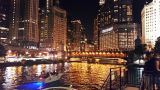 The Chicago River at night | Photo Credit: