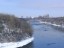 The Mississippi flowing through the Twin Cities